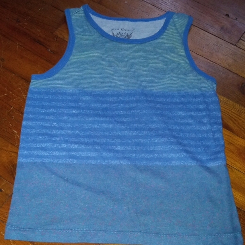 Children's Blue Striped Tank Top